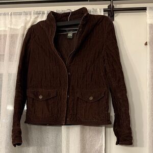 Eddie Bauer Dark Brown Utility Jacket